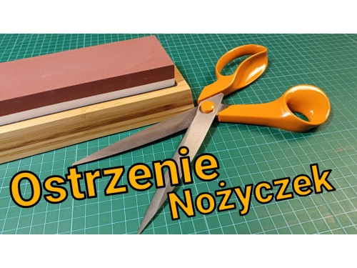 Jak naostrzyć nożyczki krawieckie - krok po kroku